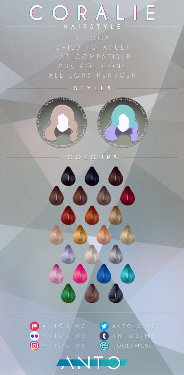 Галерея мода Прическа Coralie Hairstyle #1